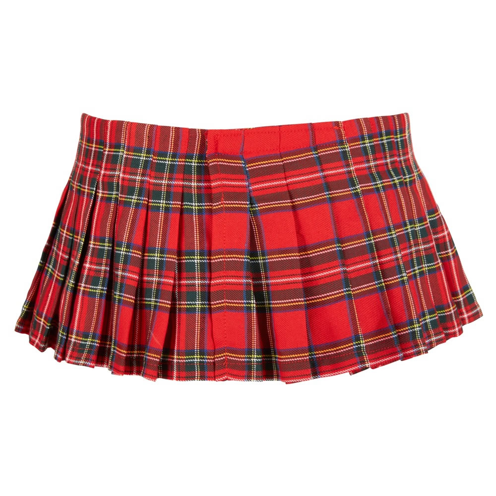 Chequered Mini Skirt