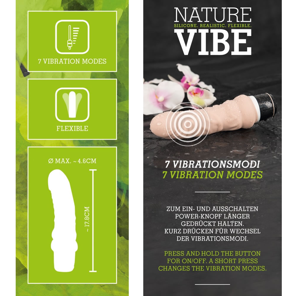 Nature Vibe Silicone Vibrator