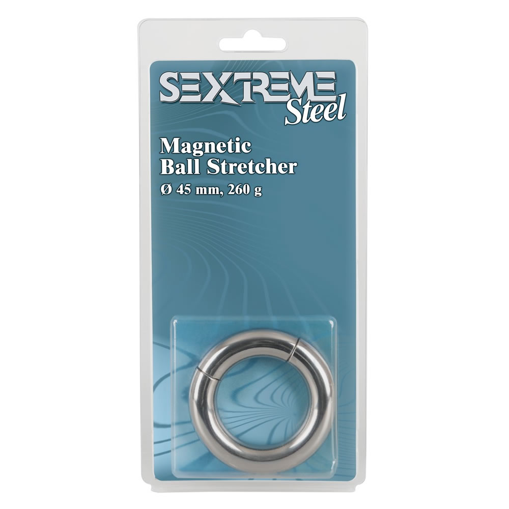 Penisring Magnetic Ball Stretcher aus Metall