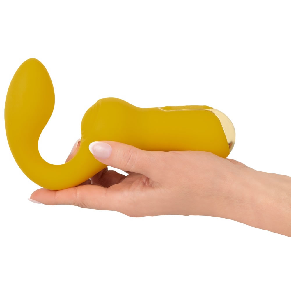 Double Vibrator for G-spot and Clitoris