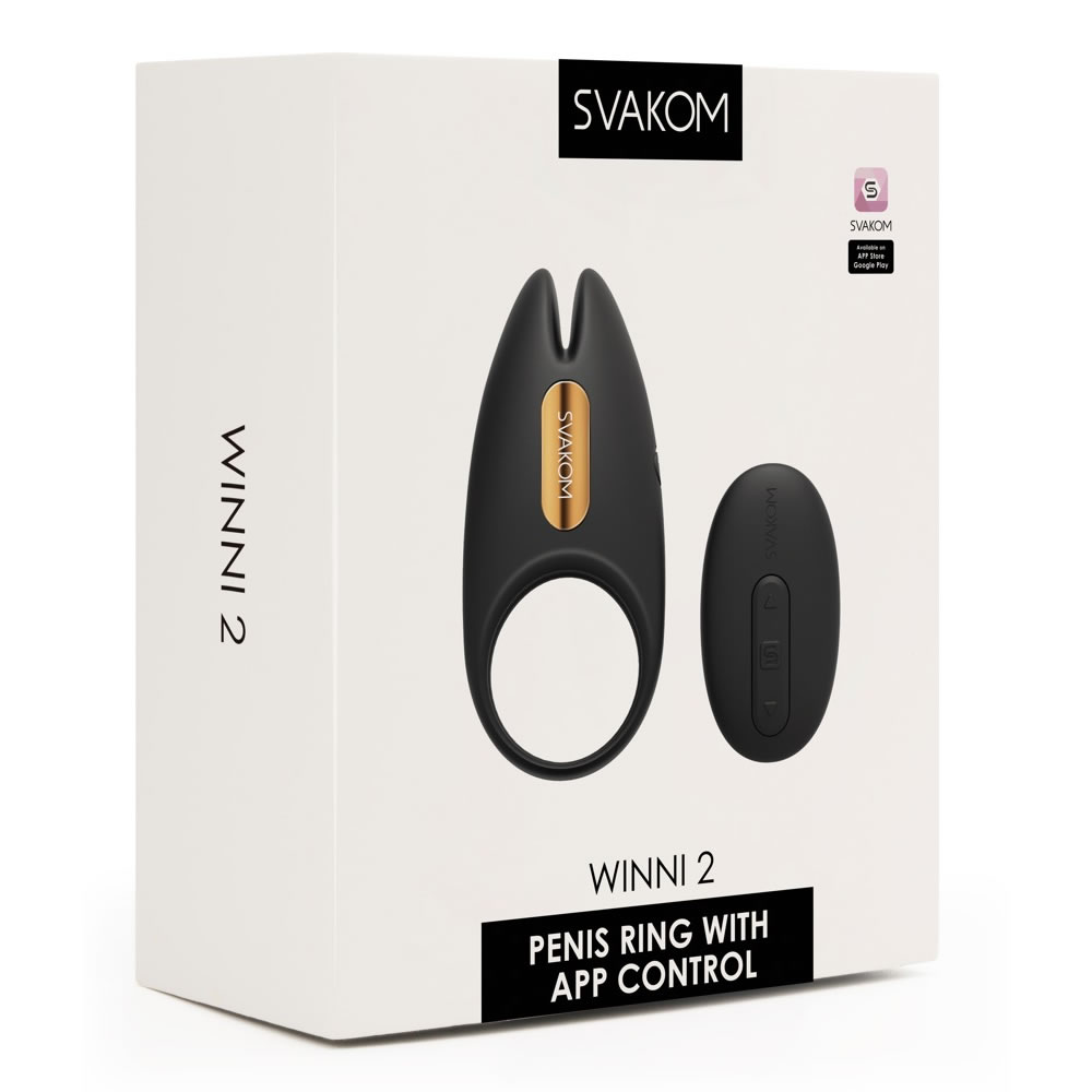 Svakom Winni 2 Cock Ring with Vibrator and App Control