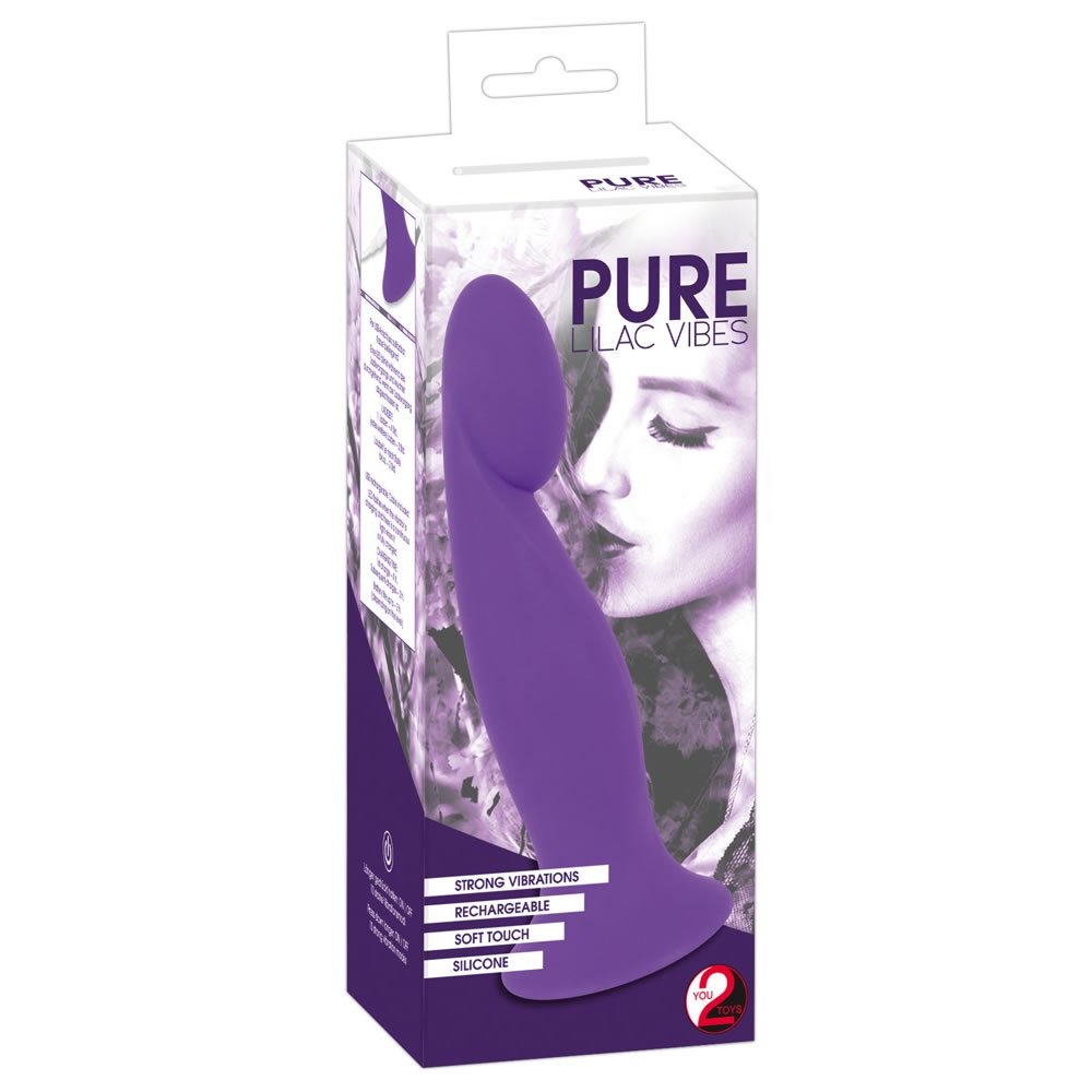 G-Spot Vibrator Pure Lilac Vibes mit Suction Base