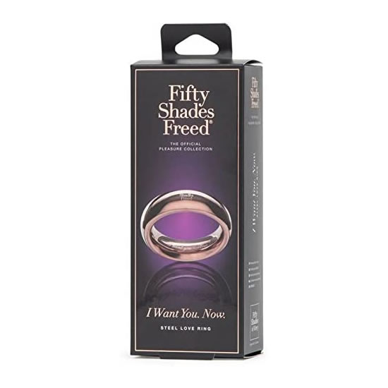 Fifty Shades Freed - I want you now cock ring