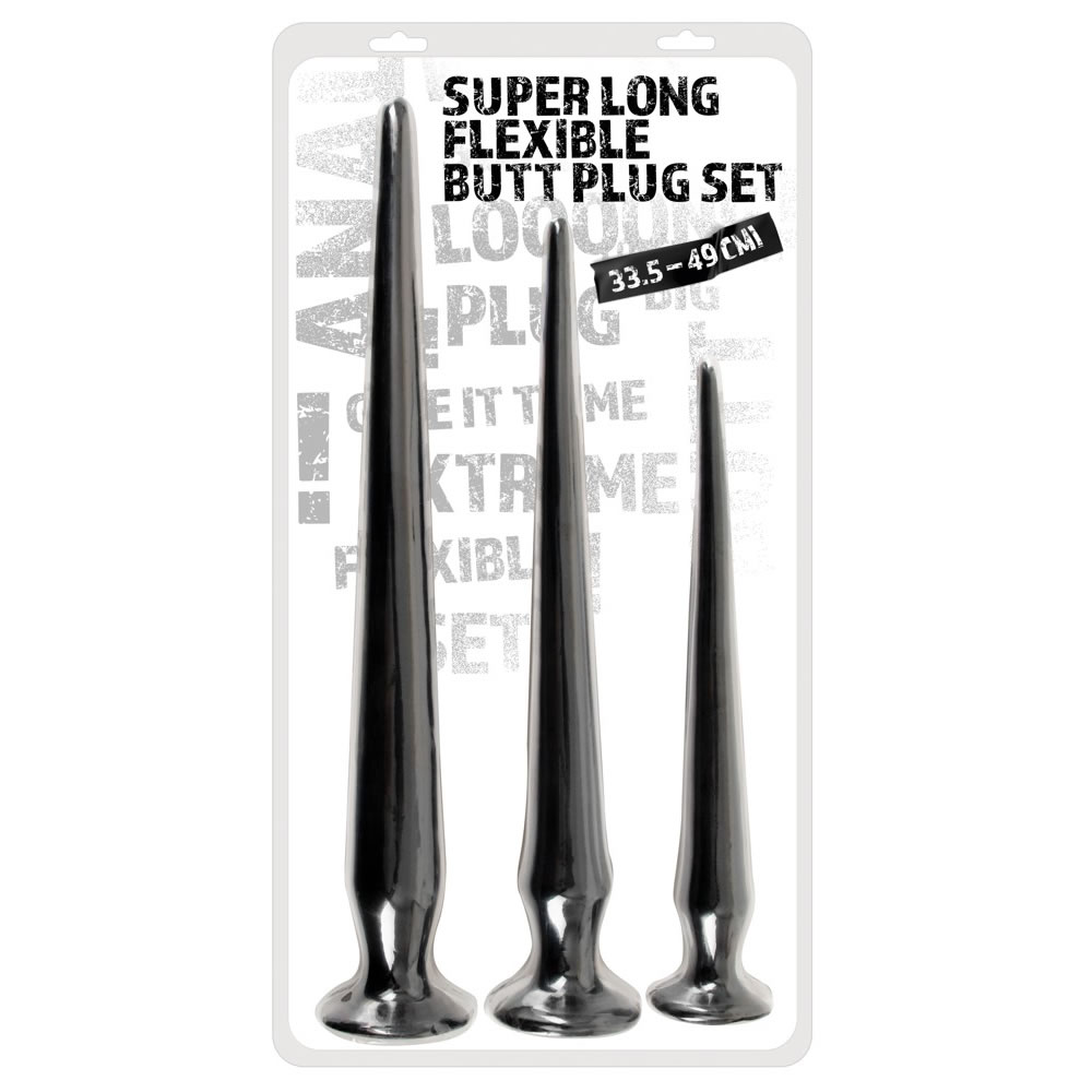 Super Long Butt Plug Set