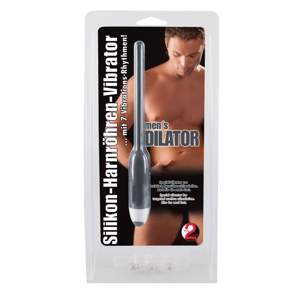 Silikone Dilator - Urinrr Stimulator med Vibrator