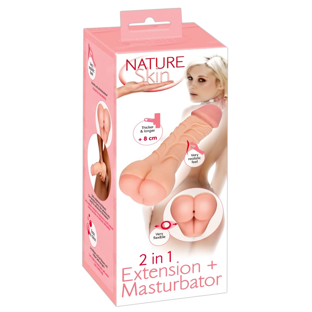 Nature Skin Penis Sleeve and Masturbator