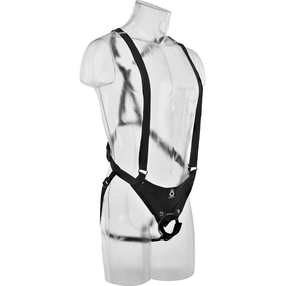 King Cock Strap-on Harness - Hollow Strap-On Suspender System