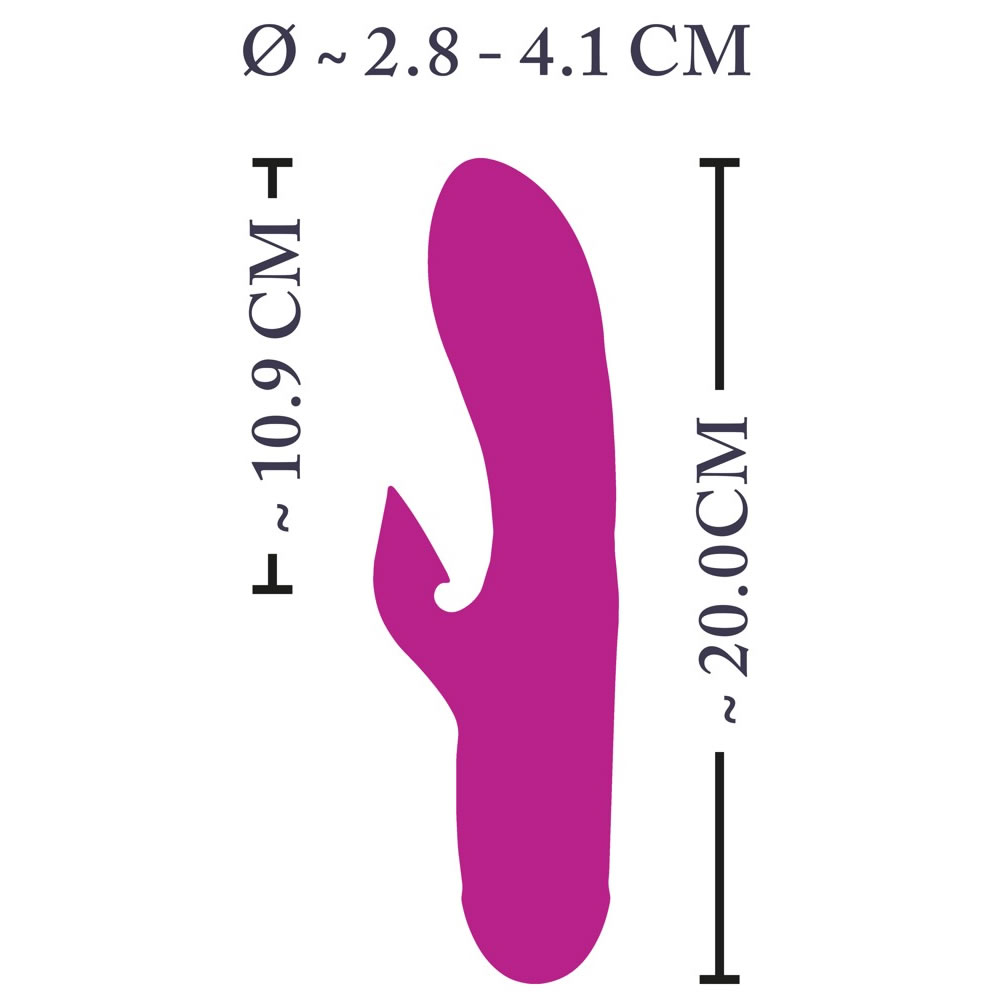 XOUXOU Rabbitvibrator mit Klitoris Saugfunktion