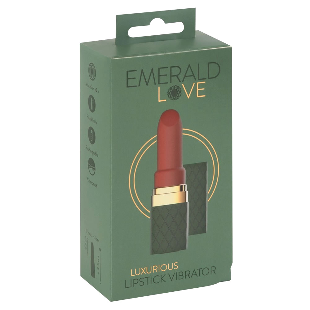 Emerald Love Lipstick Lbestift Vibrator