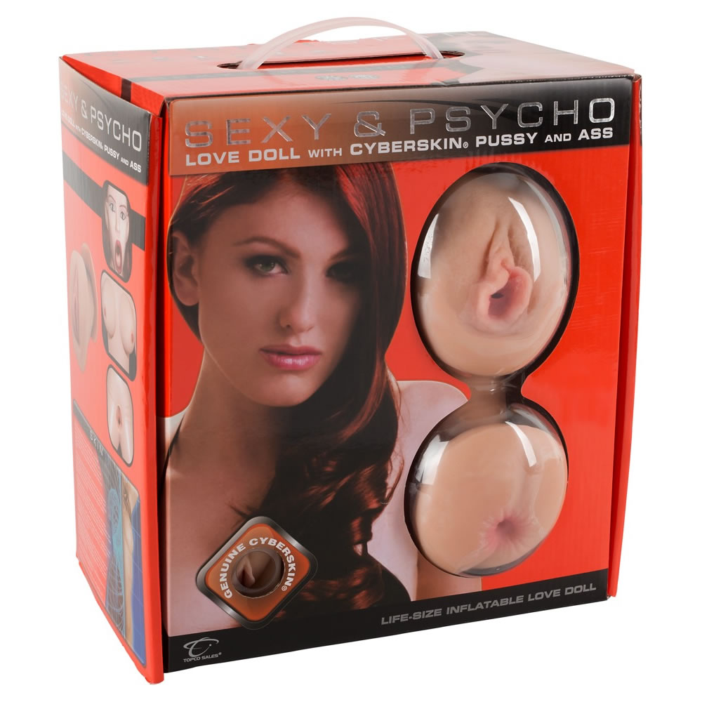 Redhead Love Doll with 3D face
