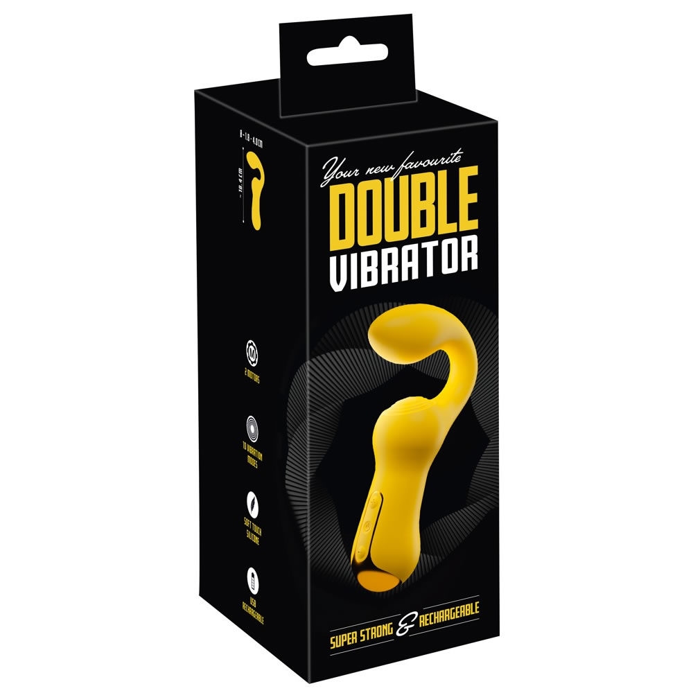 Double Vibrator til G-punkt og Klitoris