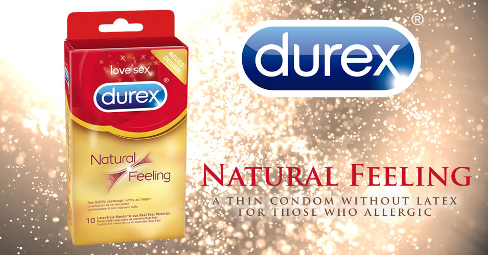 Allergivenlig Kondom Durex Natural Feeling