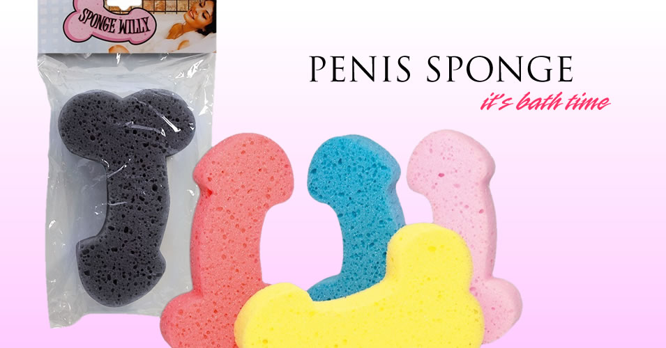 Penis Badeschwamm Sponge Willy