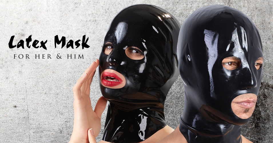 Latex Mask in Black
