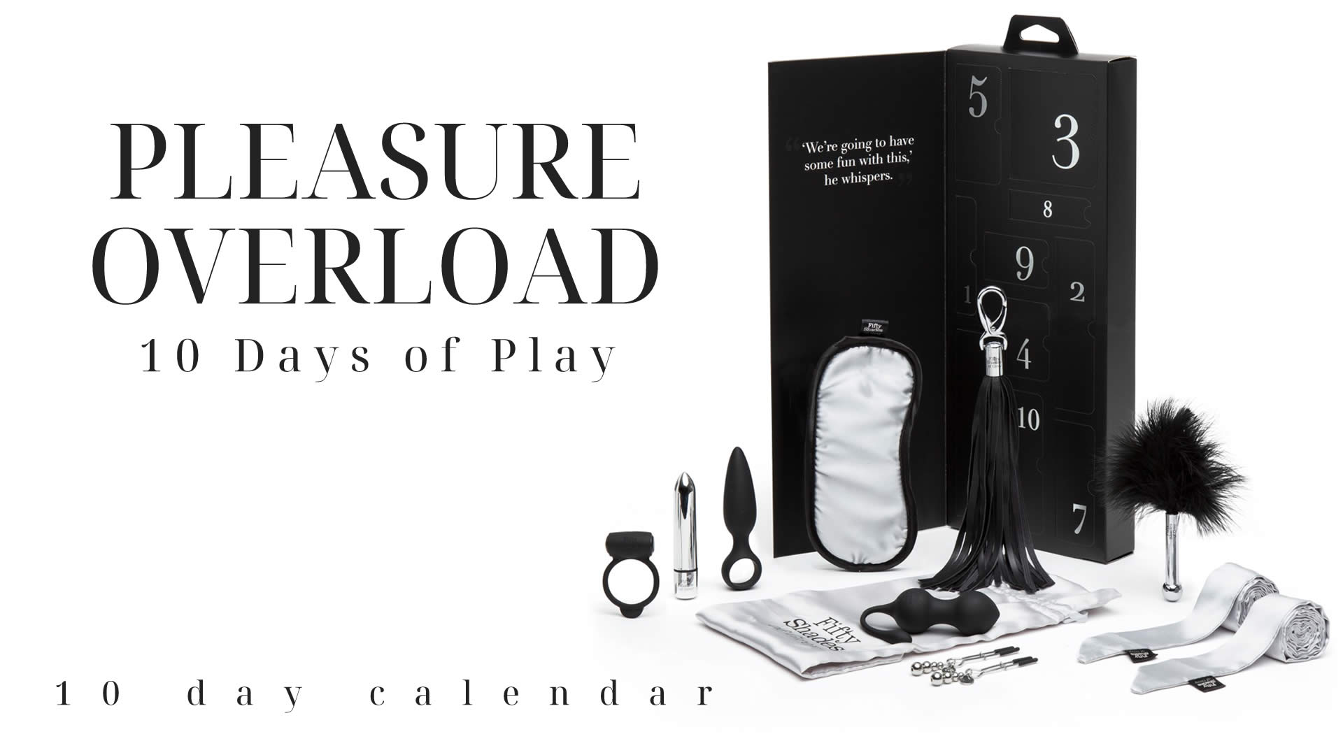 Pleasure Overload Surprise Kalender fra Fifty Shades of Grey