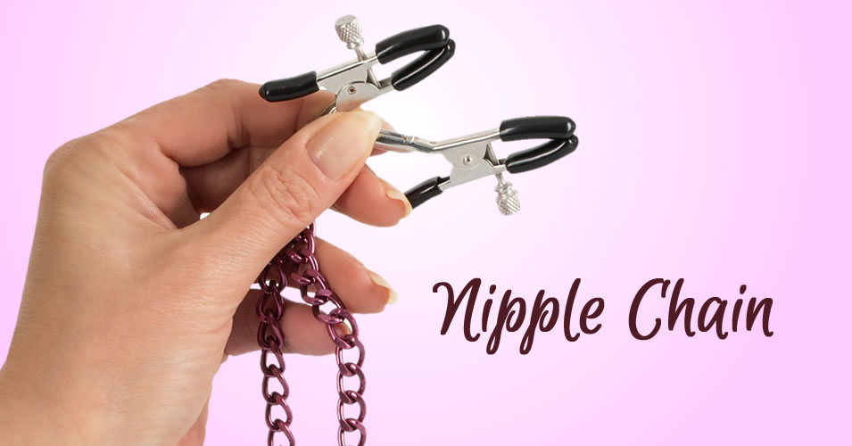 Nipple Chain with Clamps