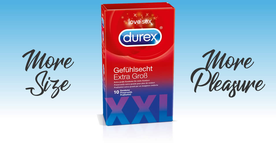 Kondome Gefhlsecht Transparent XXL
