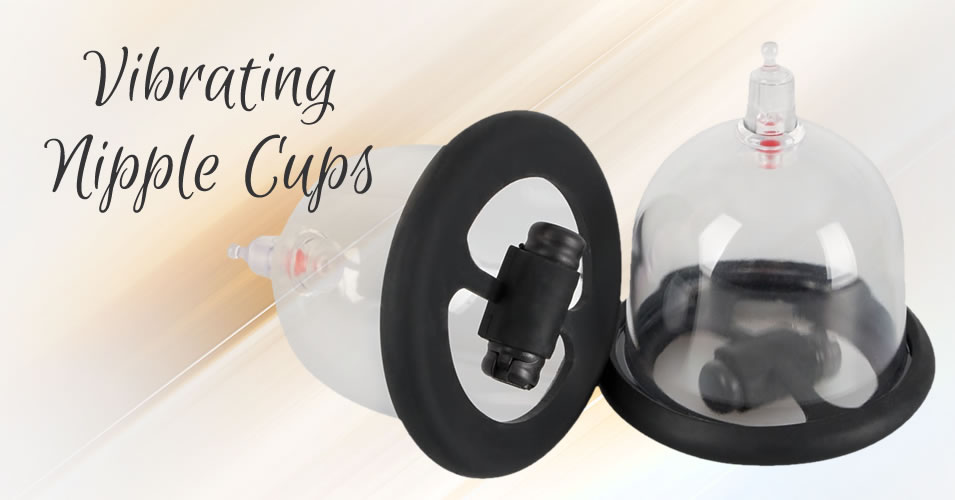 Nippelsauger Vibrating Nipple Cups mit Vibration