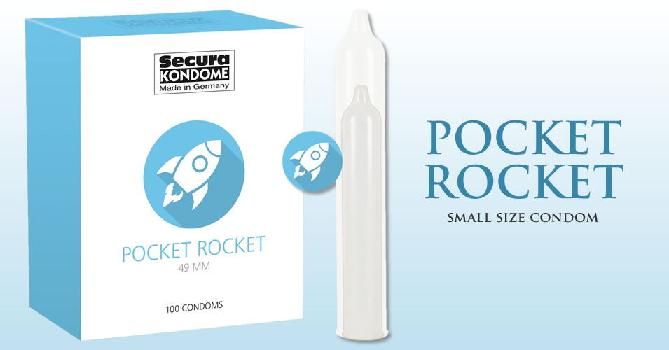 Secura Pocket Rocket Kondom Small Size