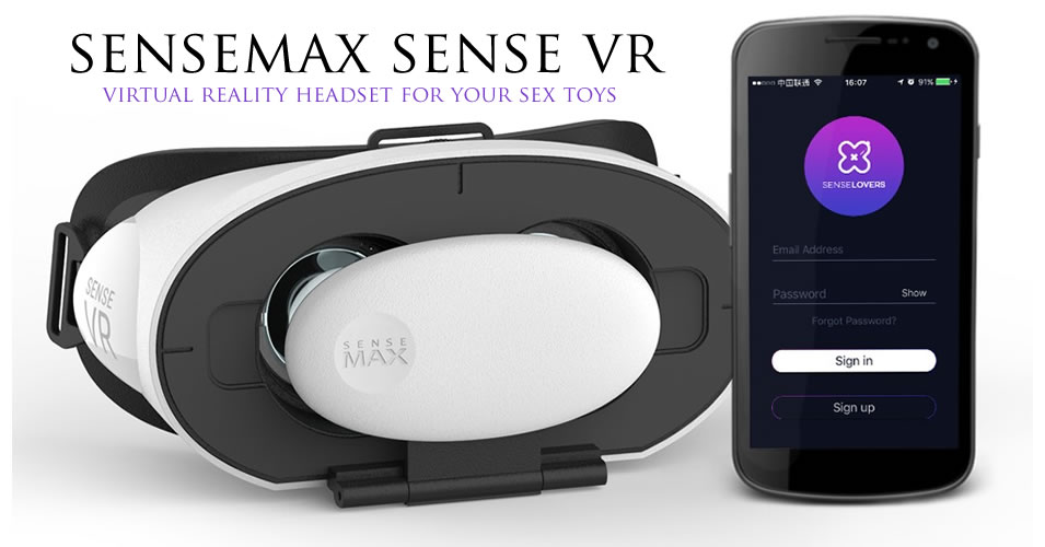 SenseMax Sense VR Headset til Virtual Reality