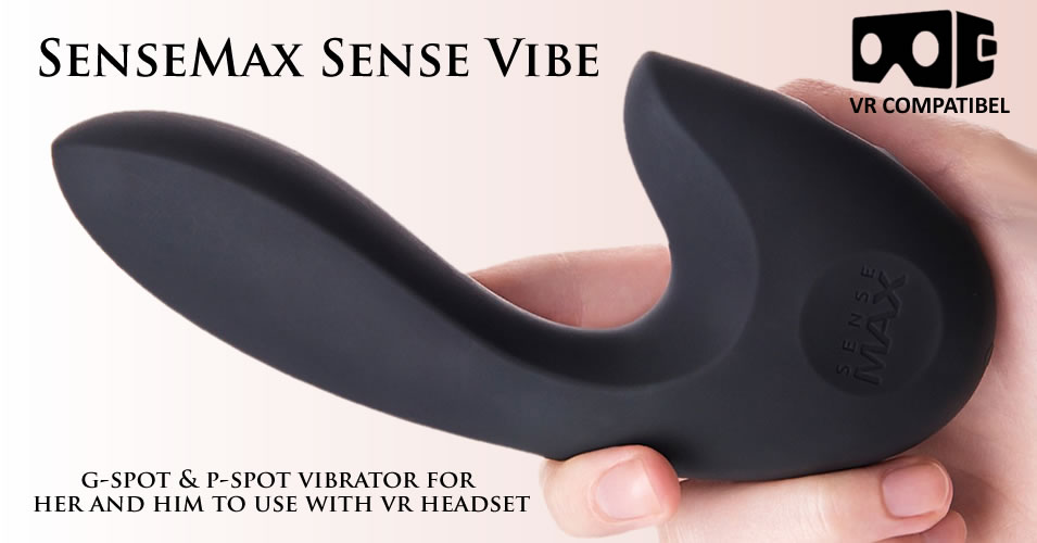 SenseMax Sense Vibe G-Punkt & P-Punkt Vibrator
