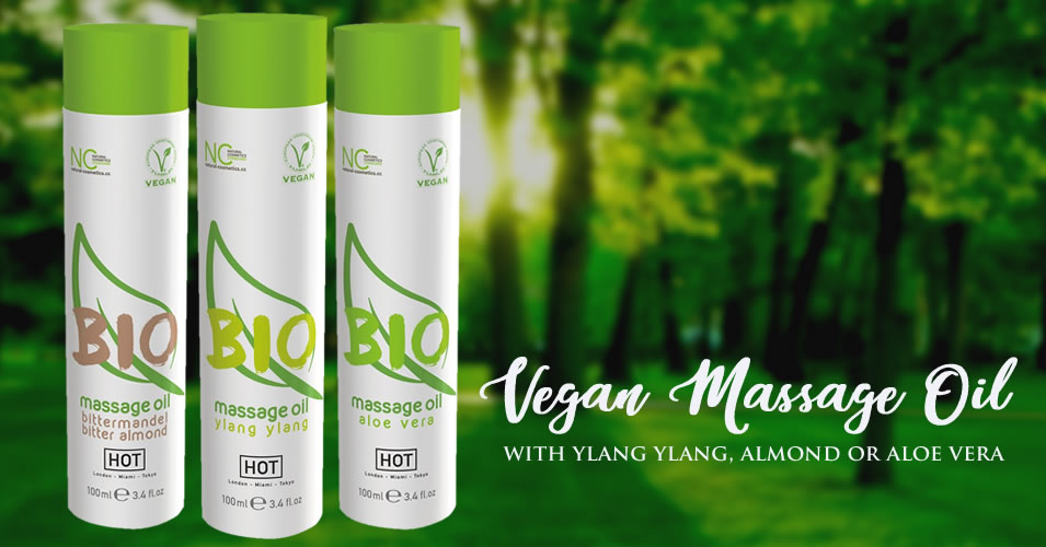 Hot Bio Vegan Massage Oil