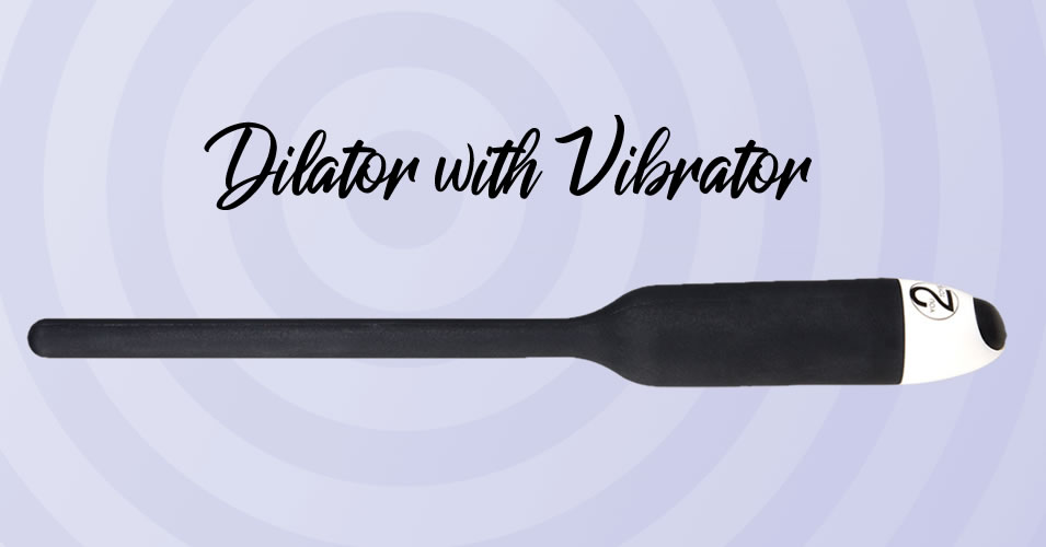Silicone Dilator with Vibrator