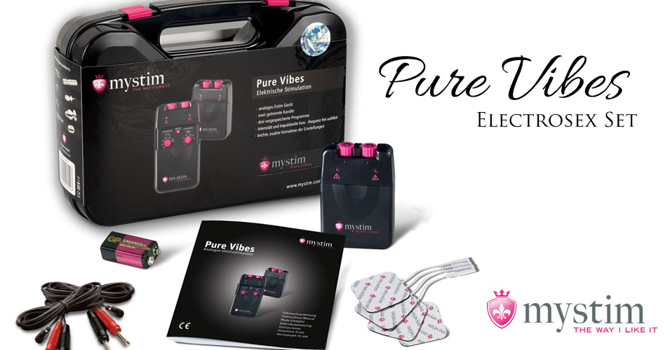 Pure Vibes Elektrosex Set Reizstromgert