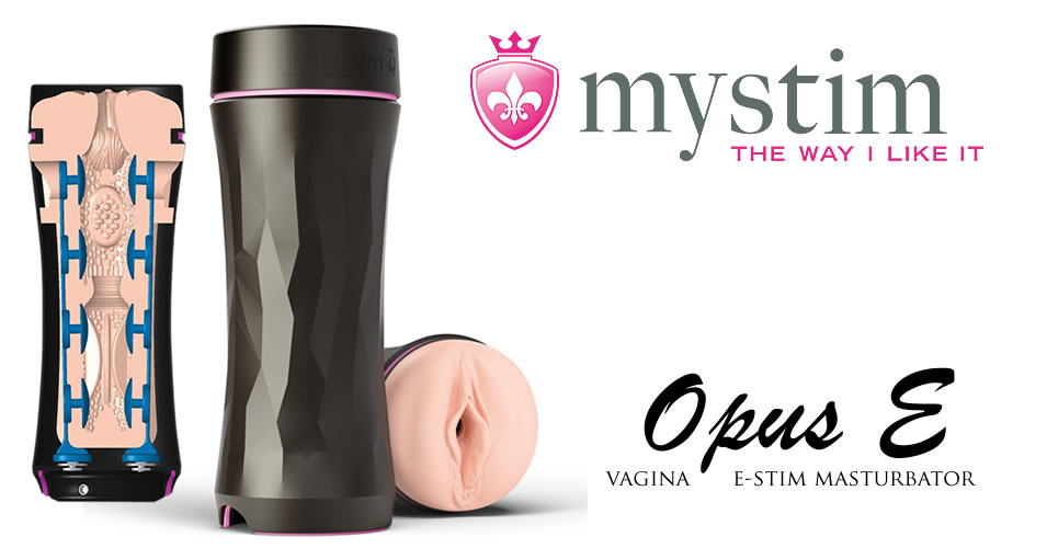 Mystim Opus E Vagina Masturbator for Electrosex & E-Stim