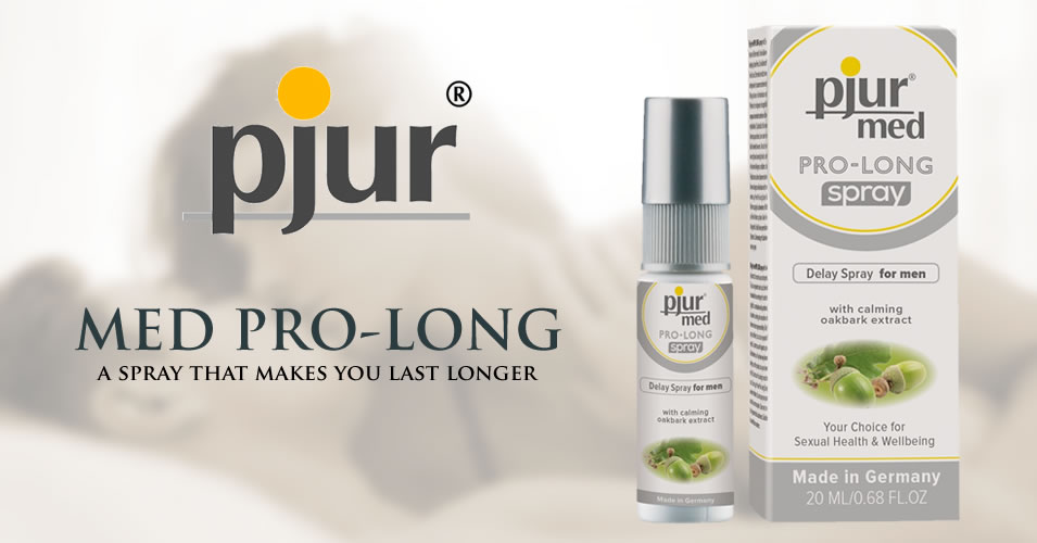Pjur MED PRO-LONG Spray for longer erections.