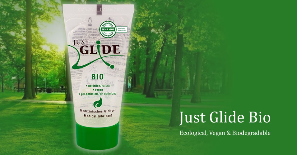 Just Glide Bio Vegan Gleitgel auf Wasserbasis