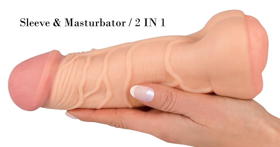 Nature Skin Penis Sleeve and Masturbator