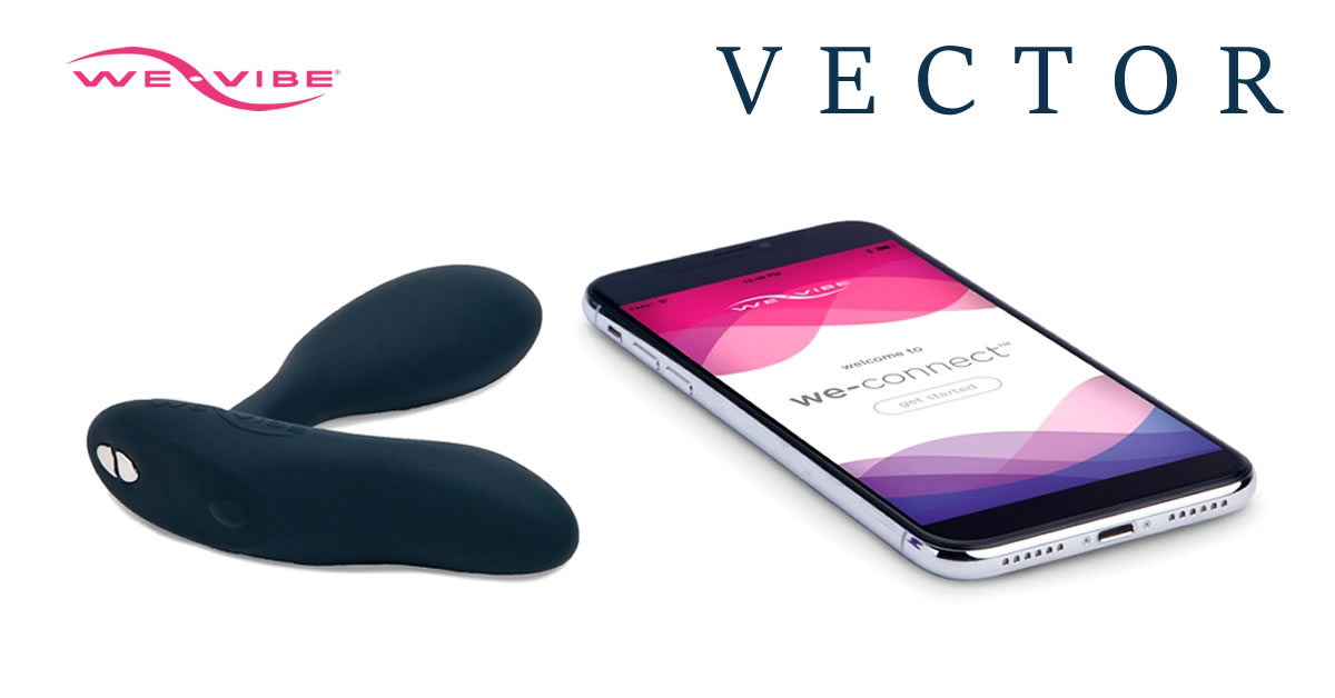 We-Vibe Vector Prostata Analplug mit Vernbediedung und App