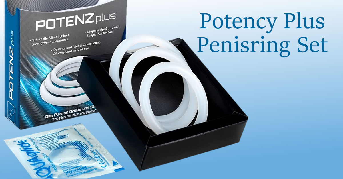 Joydivision POTENZplus 3er Penisring Set