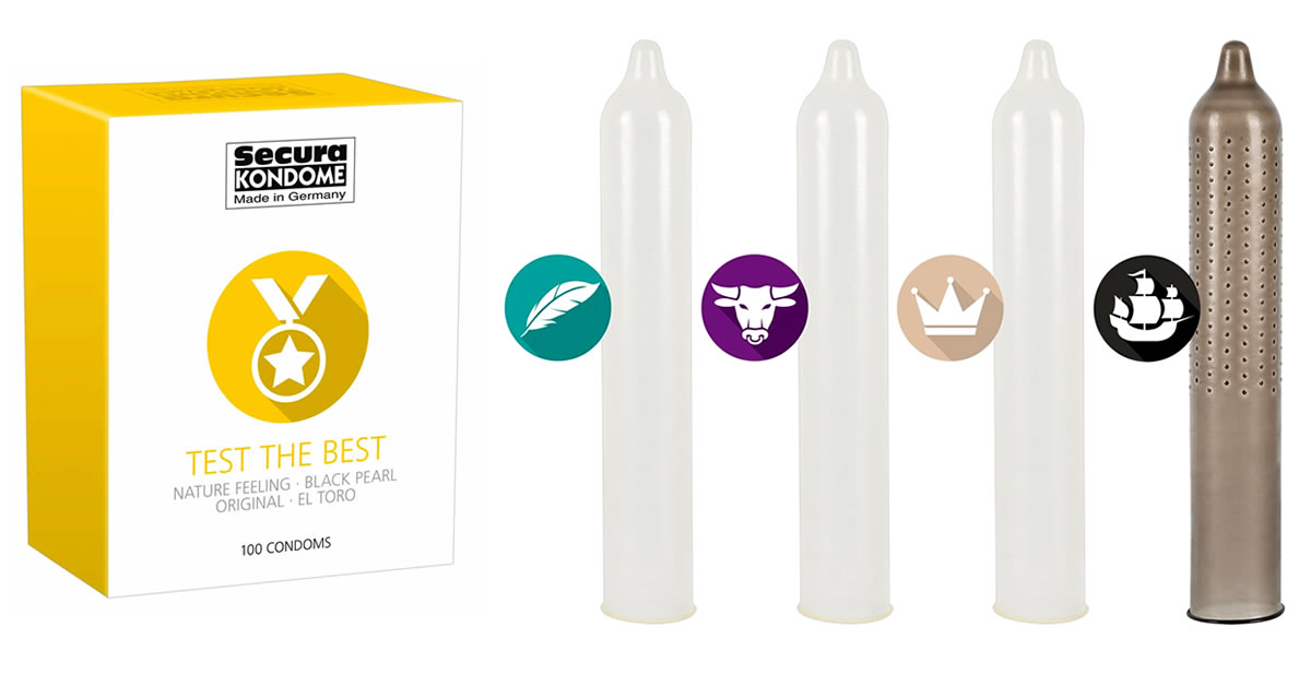 Secura Test the Best Kondom Paket