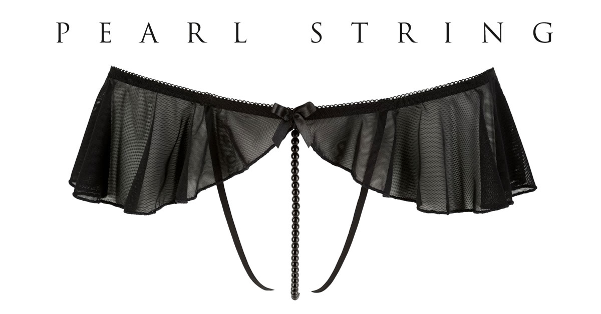 Pearl G-string with Frills
