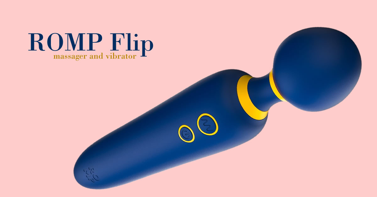 ROMP Flip Massagestav - Wand Vibrator