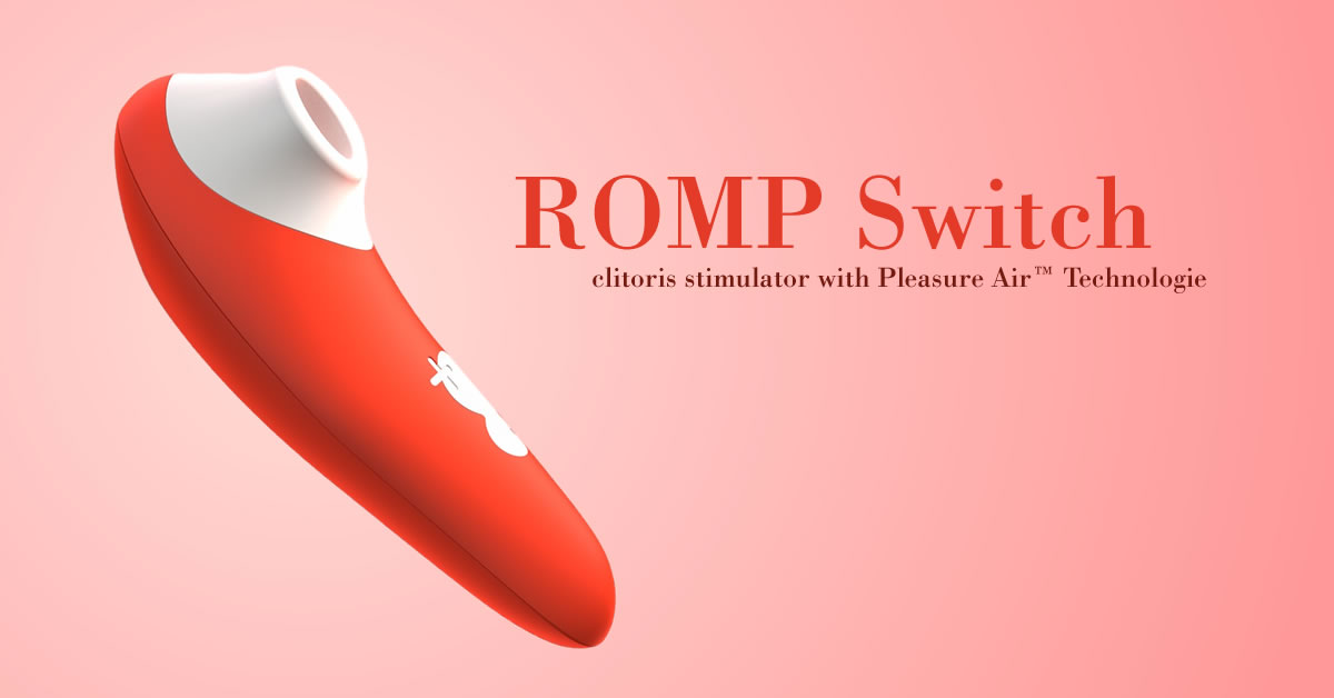 ROMP Switch Clitoris Stimulator - pulsator with Pleasure Air