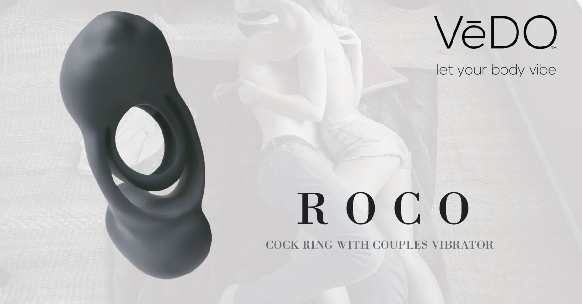 VeDo Roco Cock Ring with Perineum Stimulator