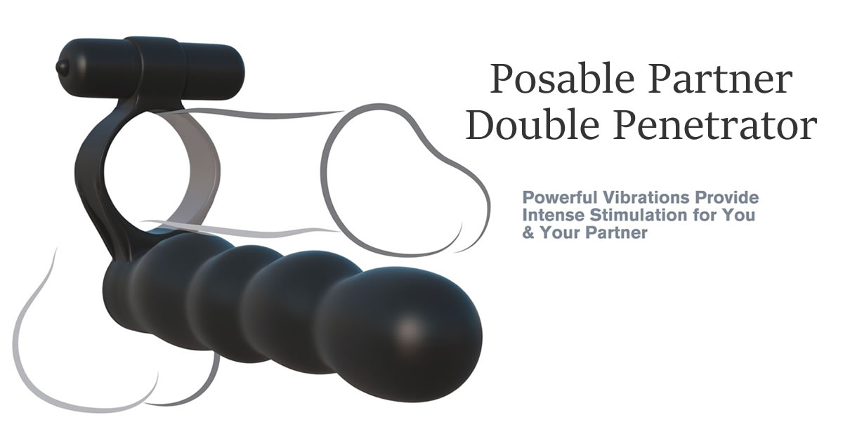 Posable Partner Double Penetrator