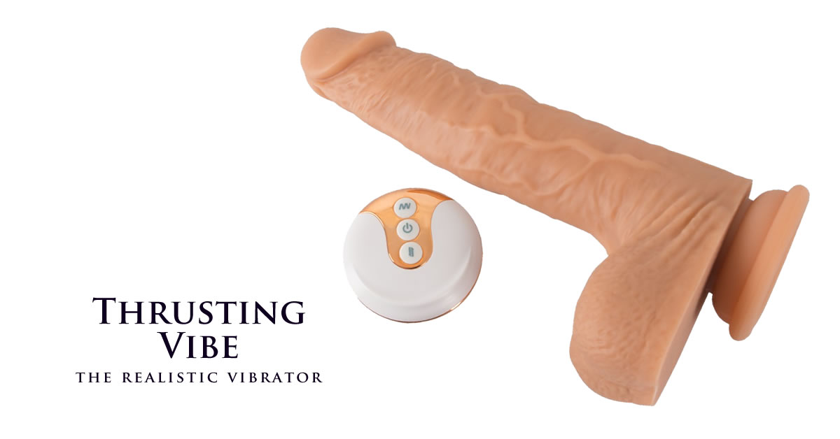 Natural Thrusting Vibe with Wireless Remote