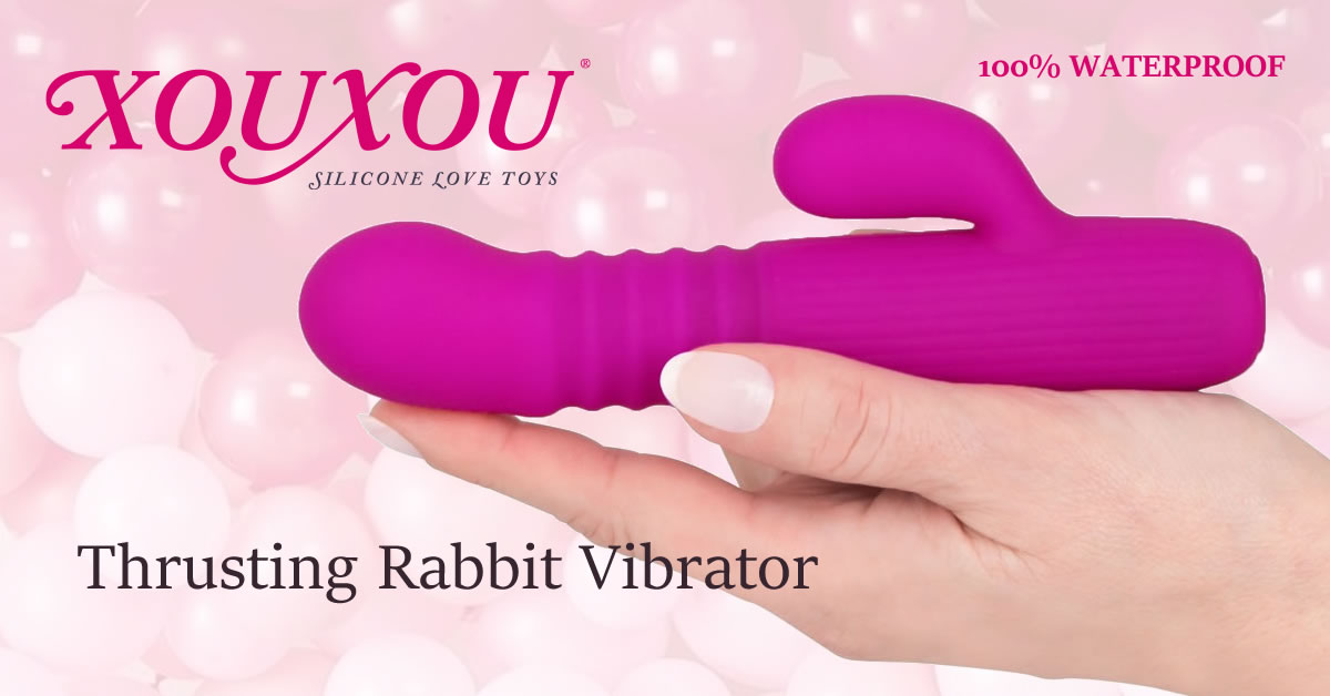 XOUXOU Rabbitvibrator mit Stofunktion