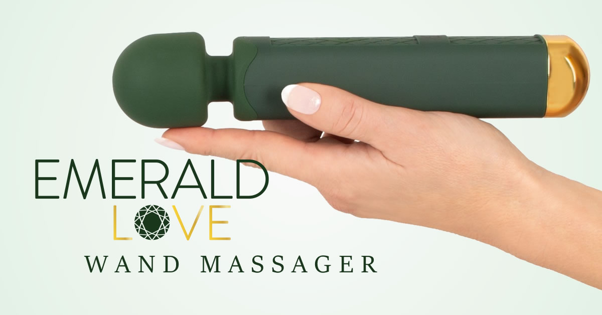 Emerald Love Luxurious Wand Massager