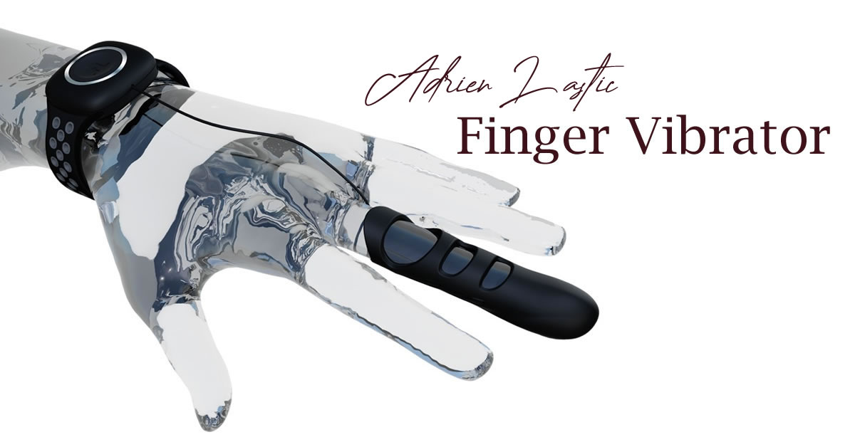 Adrien Lastic Finger Vibrator Touché