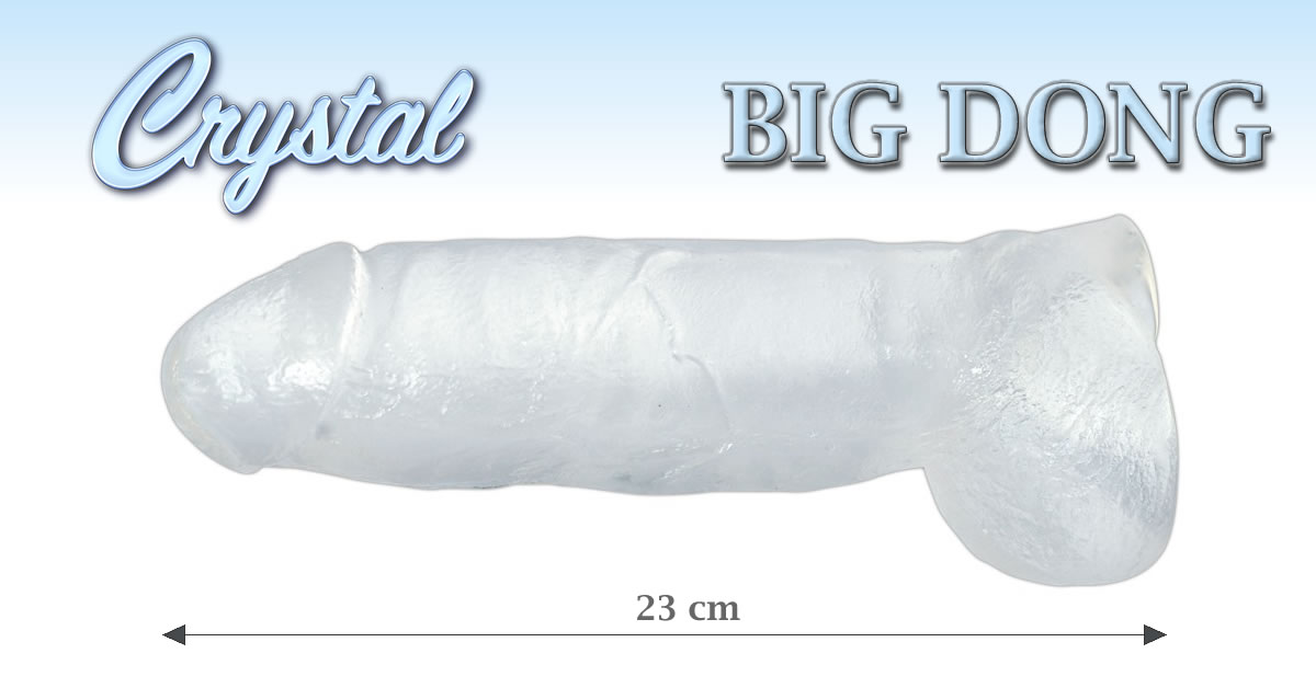 Crystal Clear Big Dong XL Dildo