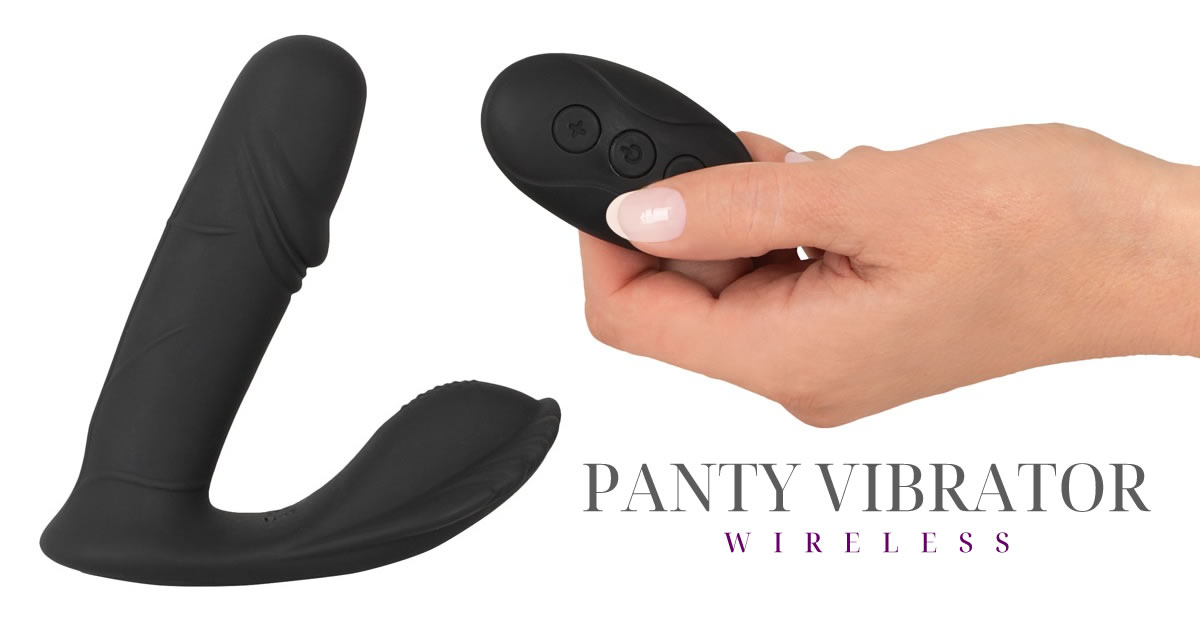 Panty Vibrator with Wireless Remote