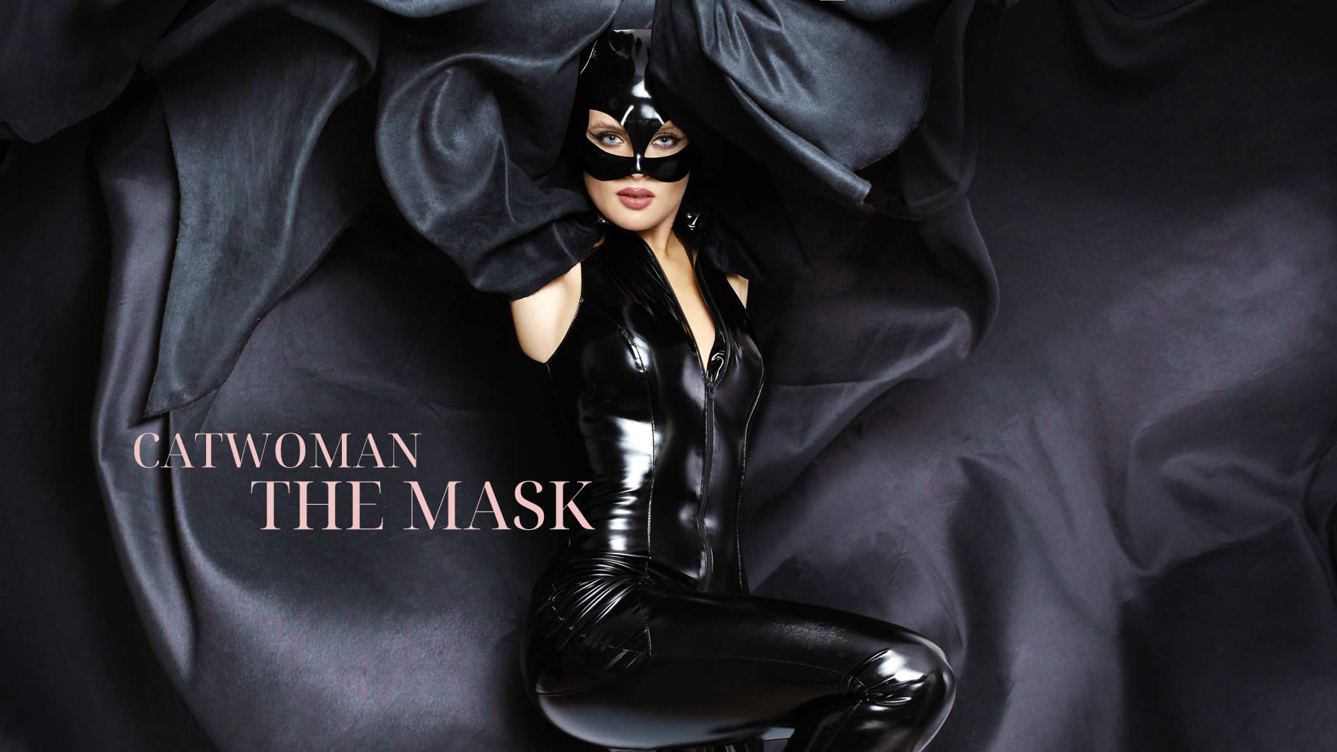 Catwoman Lak Maske