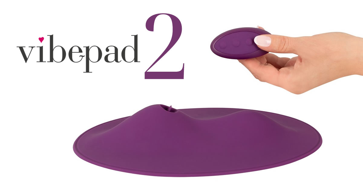 Vibepad 2 vibro-cushion for clitoris and anus with Remote