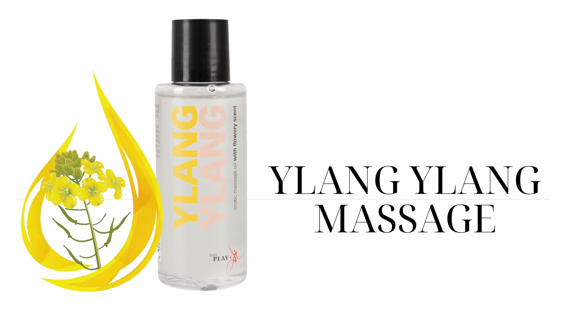 Just Play Massage Oil with Ylang Ylang