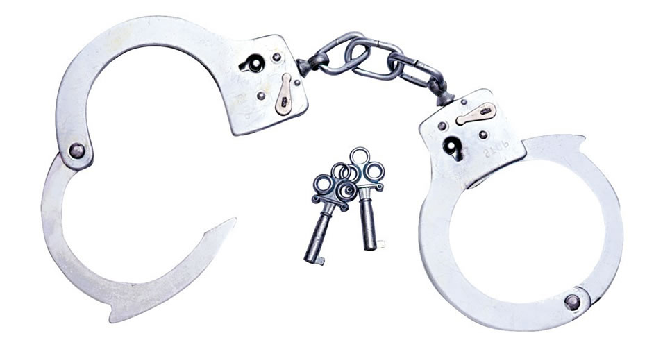 Handcuffs made of Metal